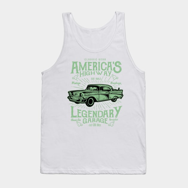 America's Highway Art - Do you like it? Tank Top by HealthPedia